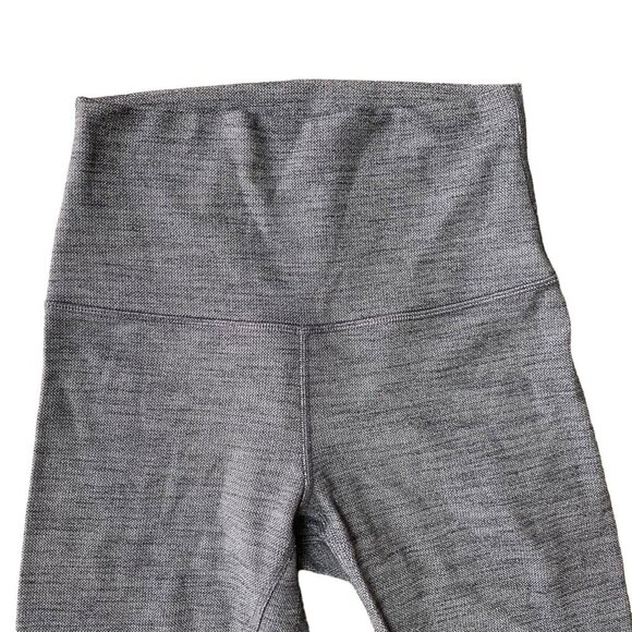 Lululemon Align Pant II High-Rise Pant 25" Herringbone Heathered Size 4 - Picture 3 of 7